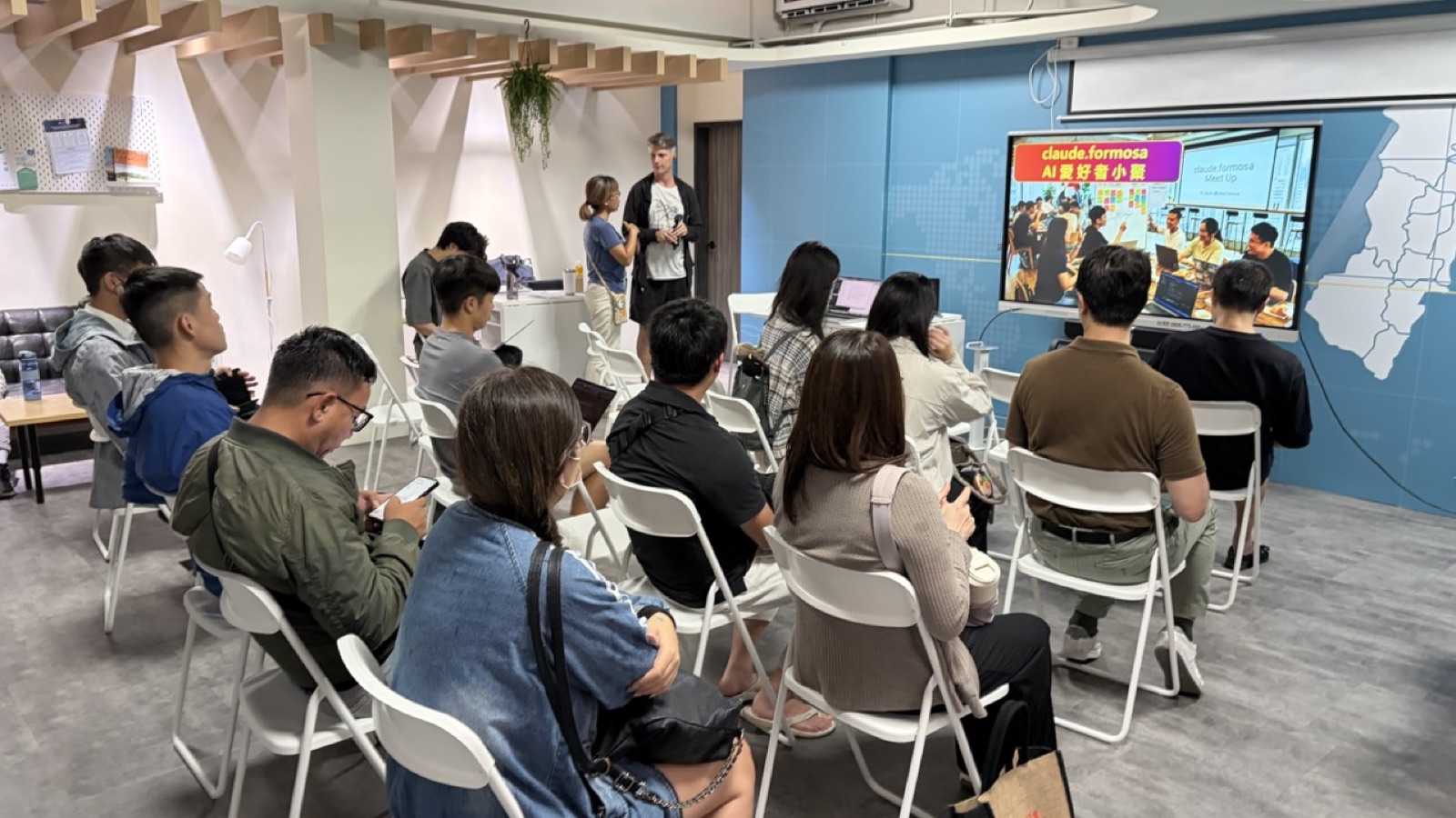 四場 flash talk 活動現場