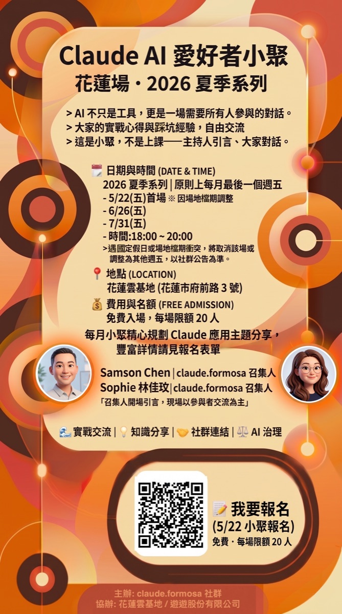 第一次小聚 海報
